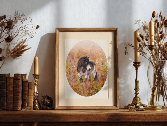 Misty Reverie Original Watercolor Painting