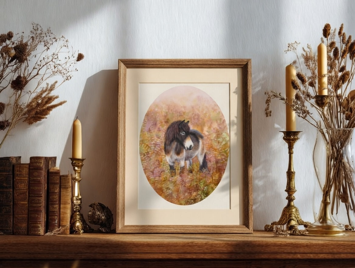 Misty Reverie Original Watercolor Painting